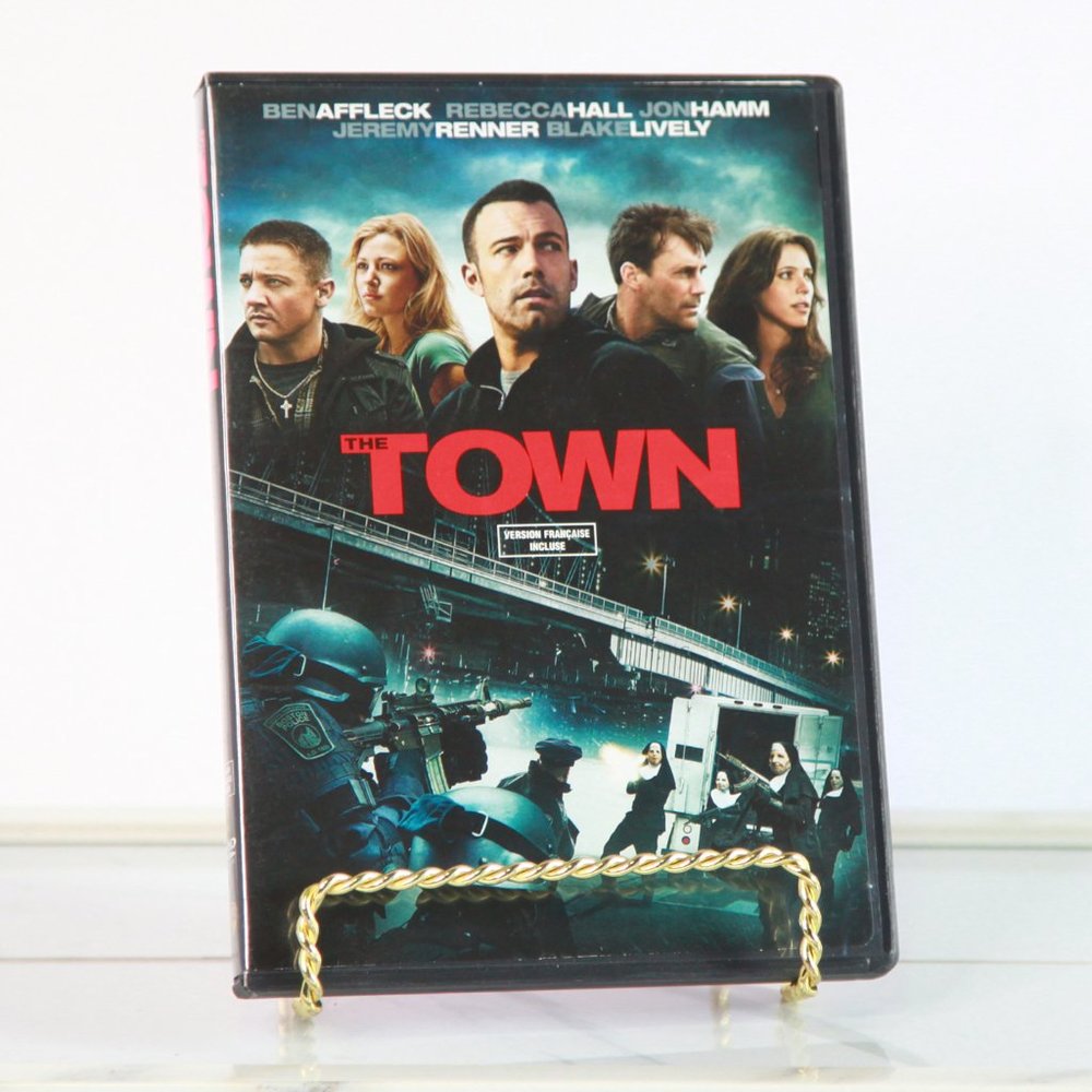 Town DVD Movie Starring Ben Affleck. Rebecca Hall and Jon Hamm
